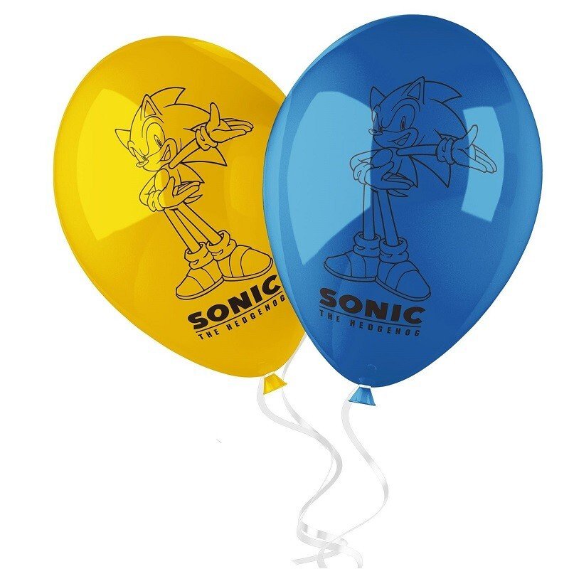 8 PALLONCINI IN LATTICE SONICI