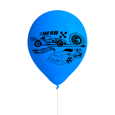 8 palloncini in lattice Hot Wheels