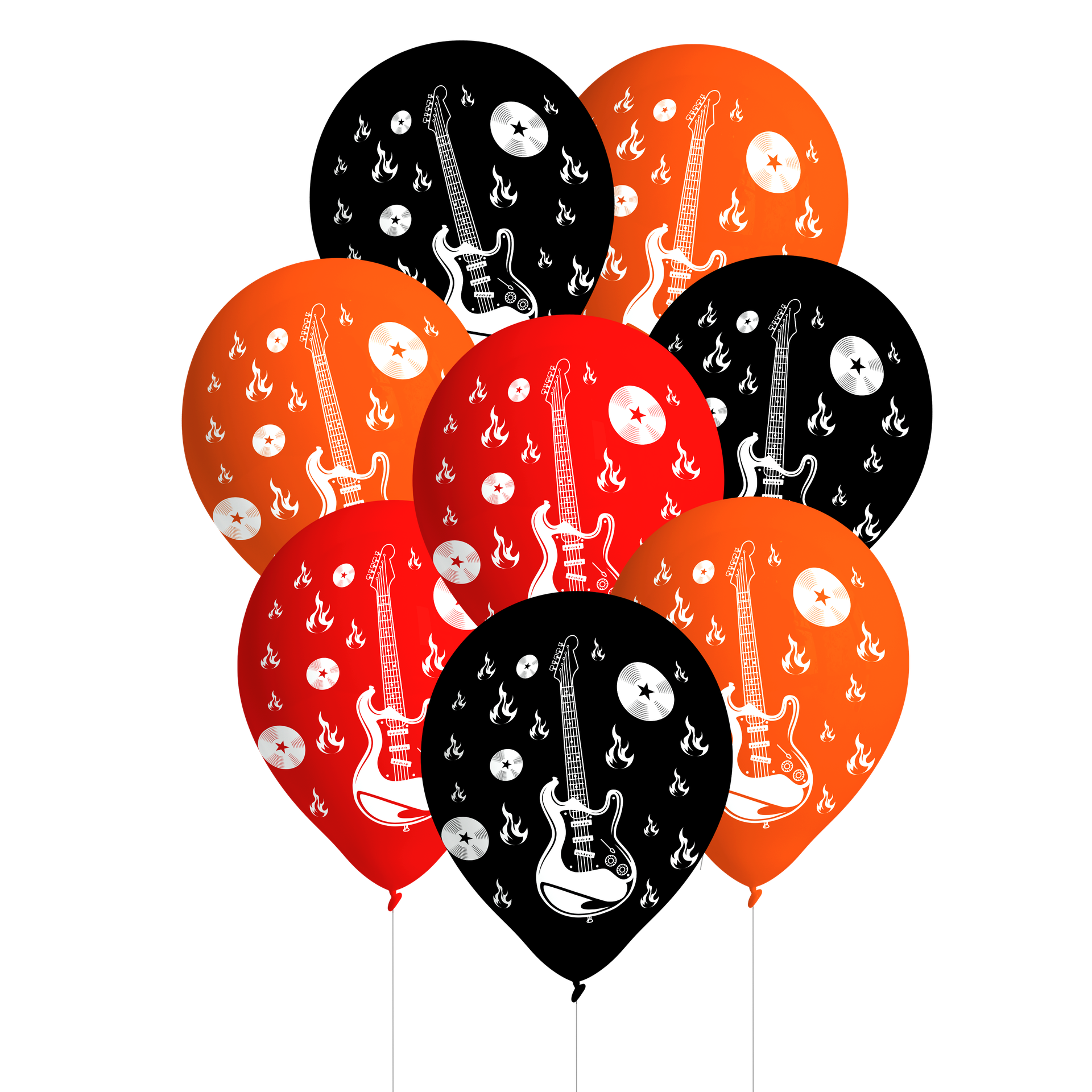 8 Globos Rock and Roll