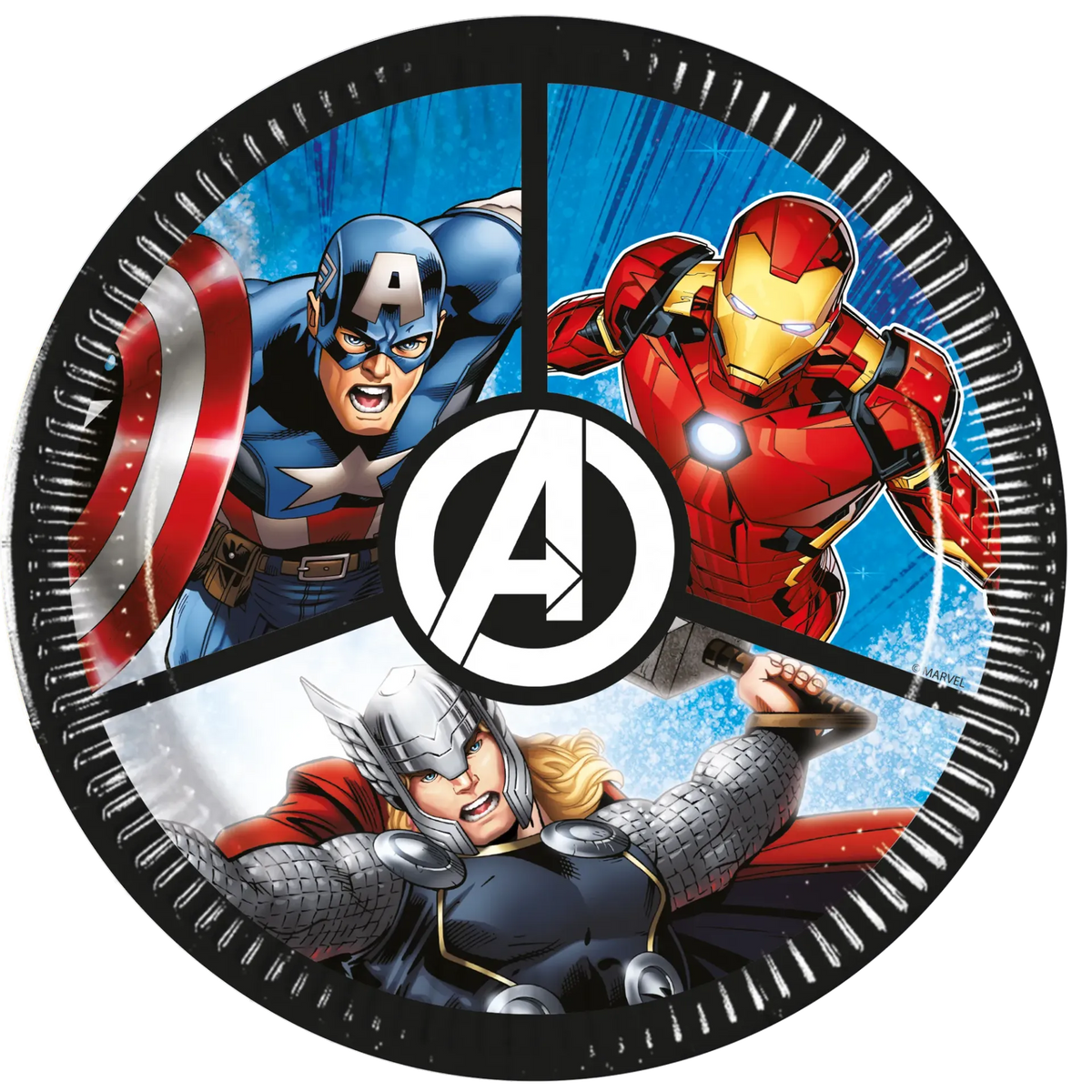 8 PLATOS 20 CM AVENGERS NEXT GENERATION