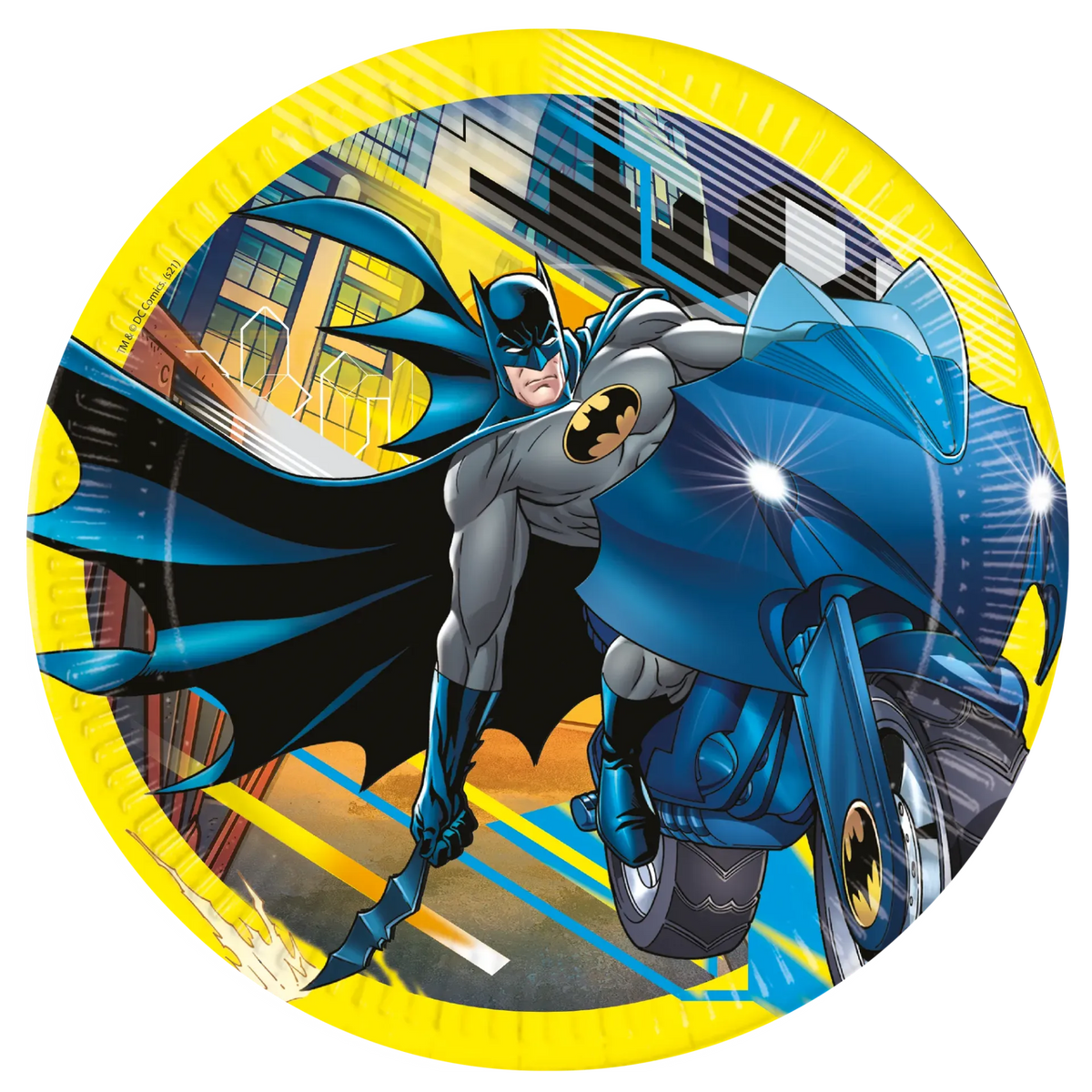 8 ASSIETTES BATMAN 23 CM