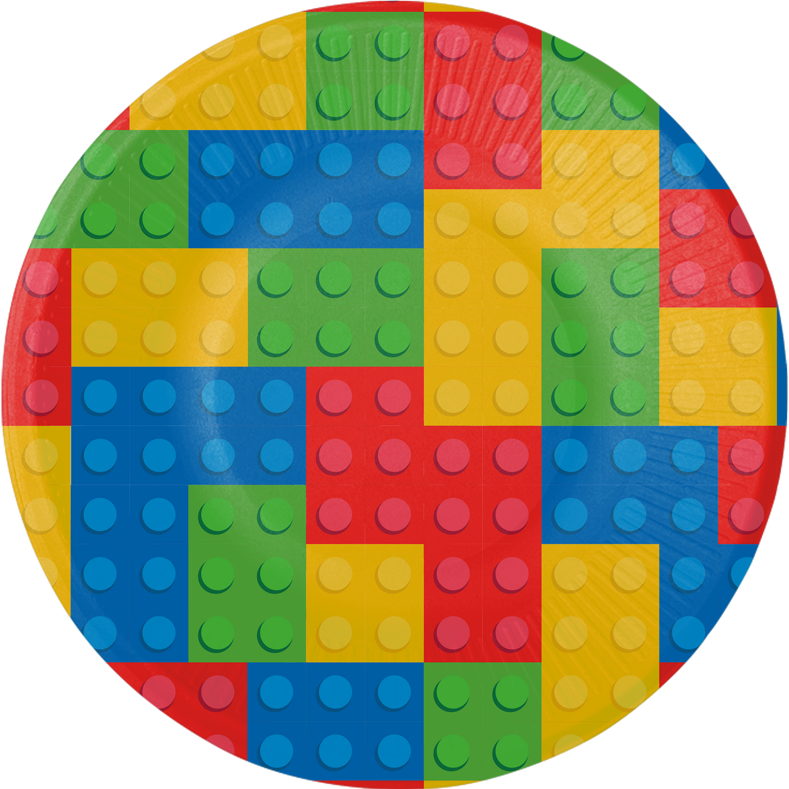 8 PIATTI 23 CM BLOCK PARTY