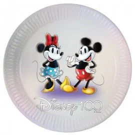 8 assiettes Disney 100 cm