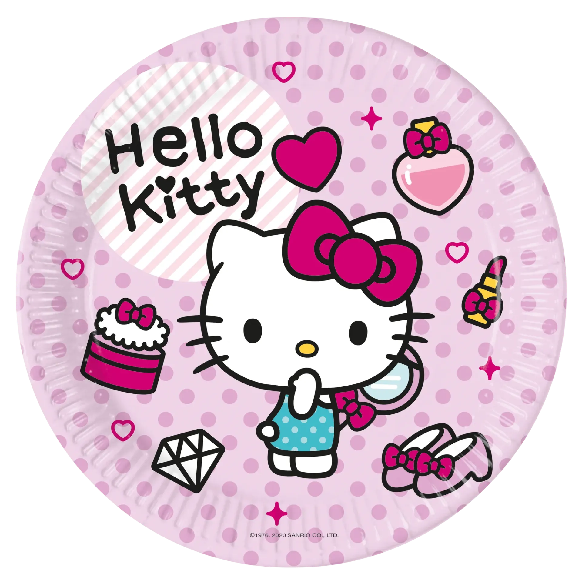 8 PIATTI 23 CM HELLO KITTY