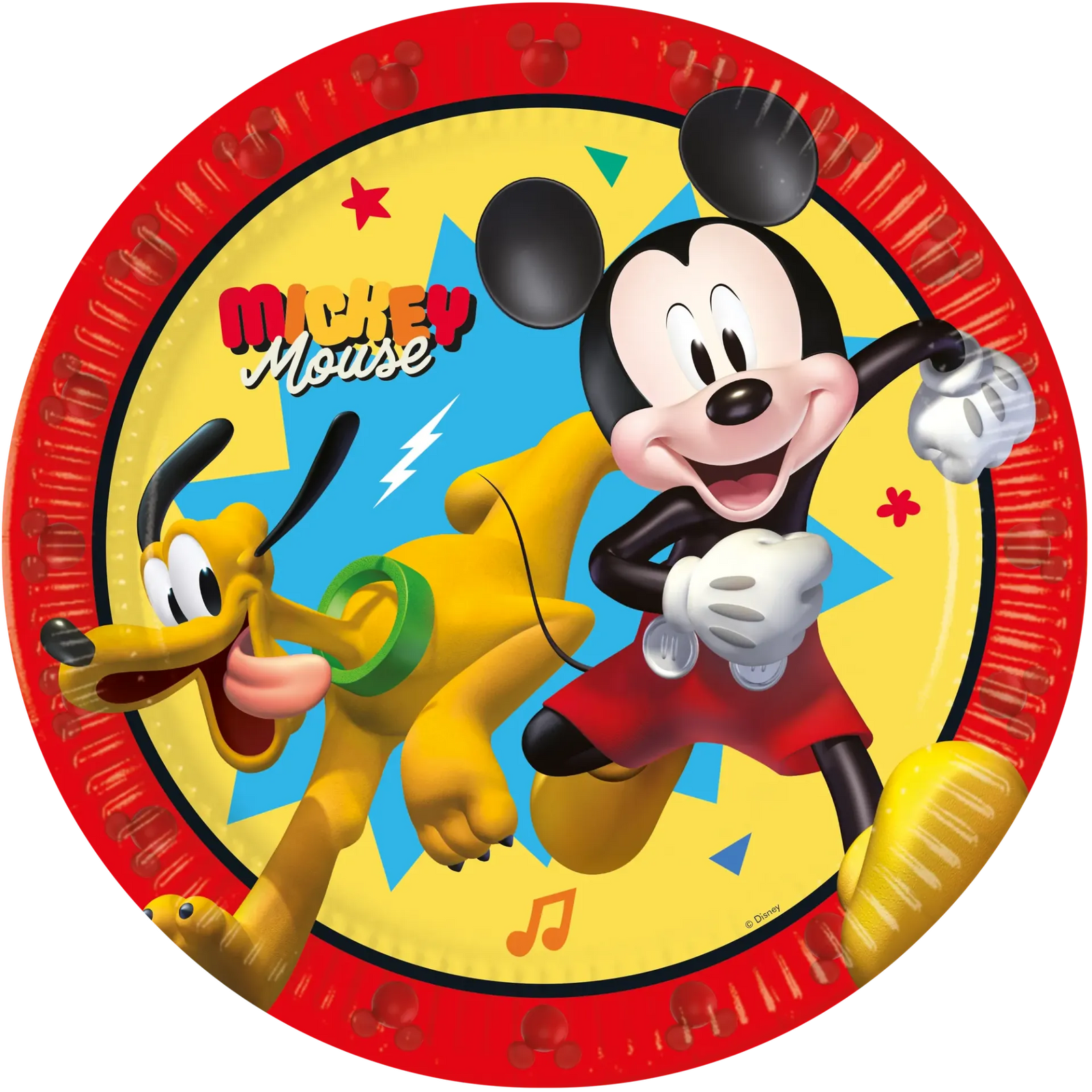 8 ASSIETTES MICKEY 23 CM