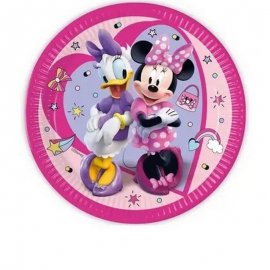 8 PLATOS 23 CM MINNIE
