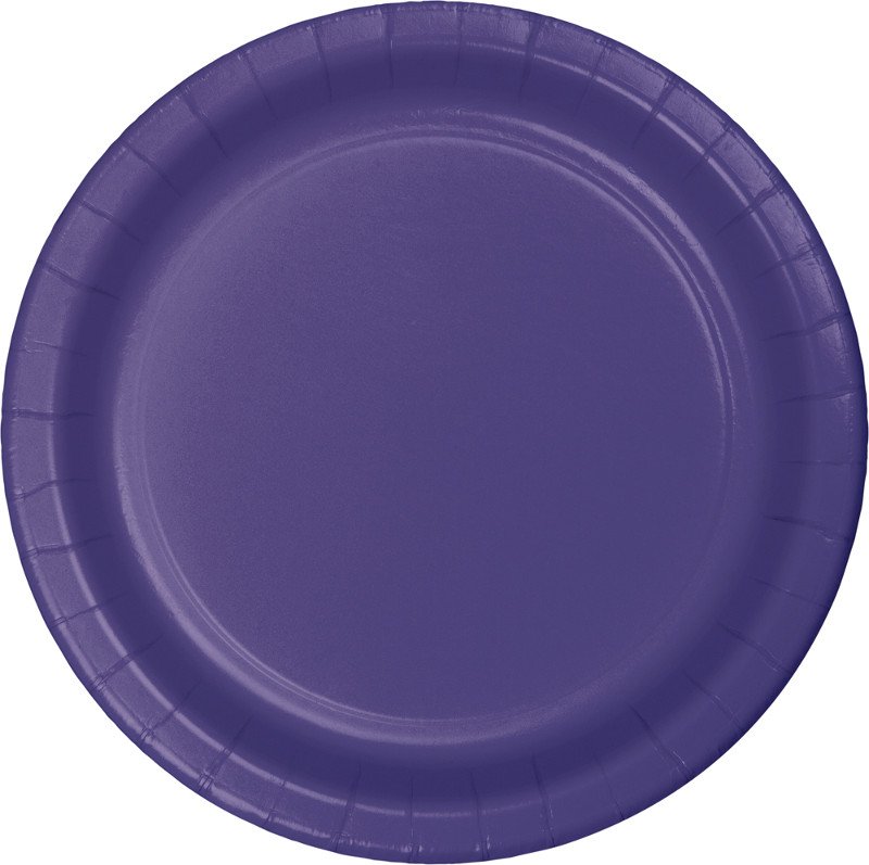 8 PIATTI 23 CM VIOLA