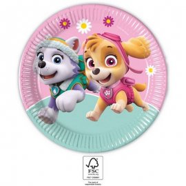 8 PIATTI PAW PATROL SKYE 23 CM