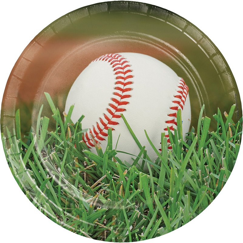 8 PIATTI 23 CM SPORT FANATIC BASEBALL