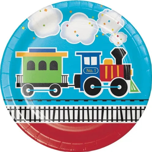 8 PLAQUES 23 PETIT TRAIN
