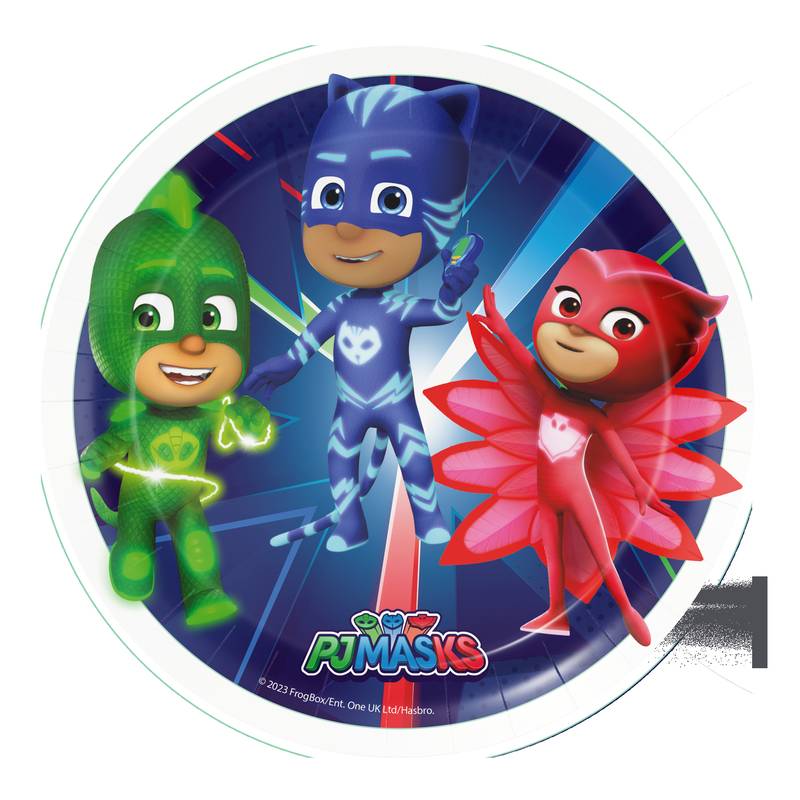 8 piatti PJ Masks 18 cm