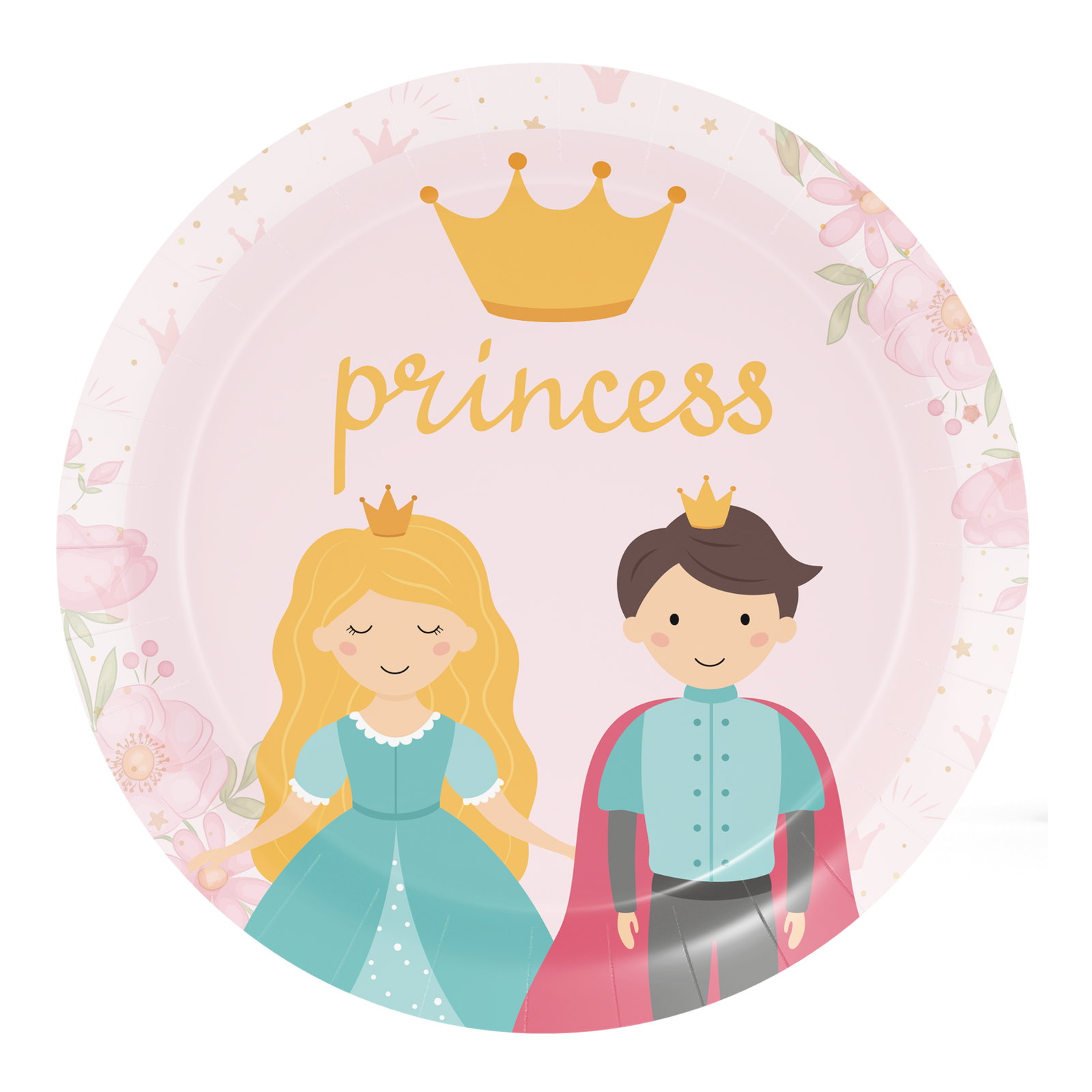 8 assiettes 18 cm PETITE PRINCESSE