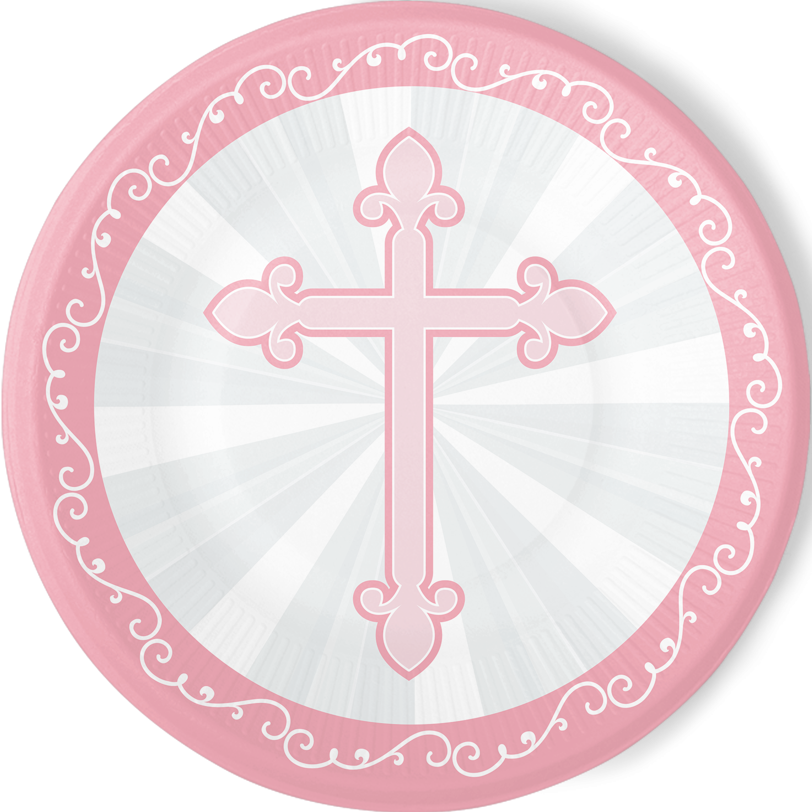 8 Platos 23 Cm Divinity Pink