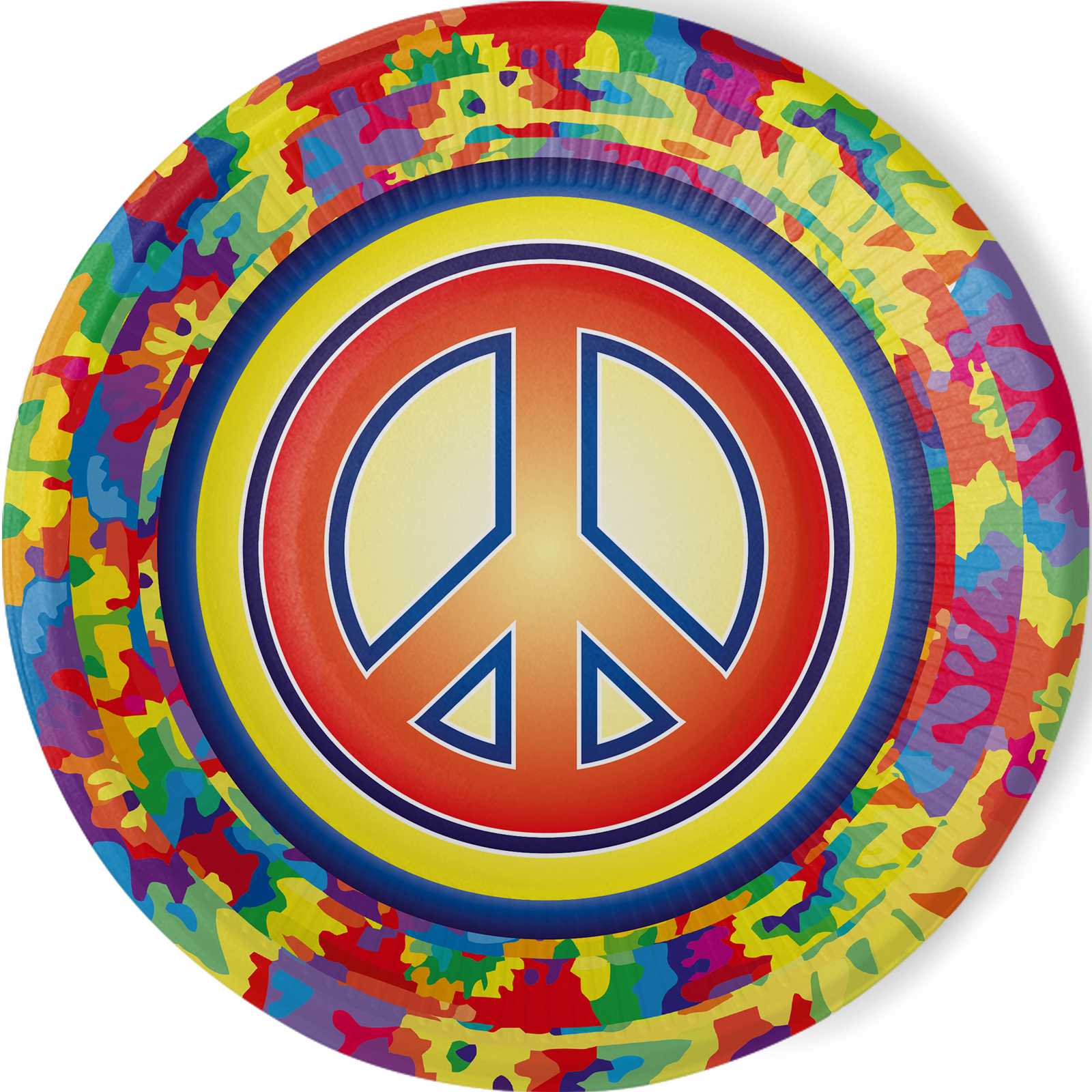 8 piatti Hippie 23 cm