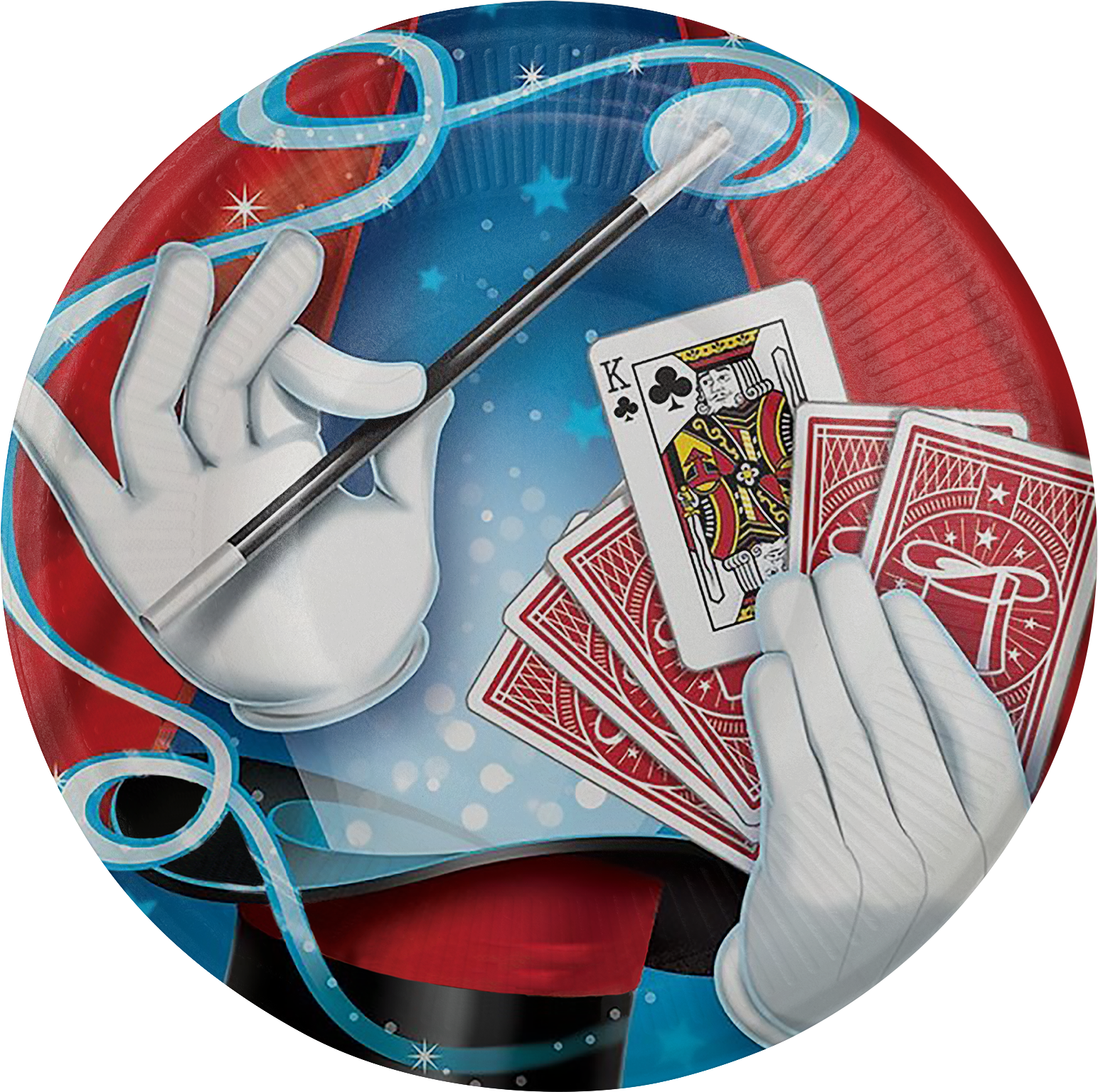 8 Platos Magia 18 cm