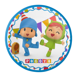 8 Piatti Pocoyo 18 cm