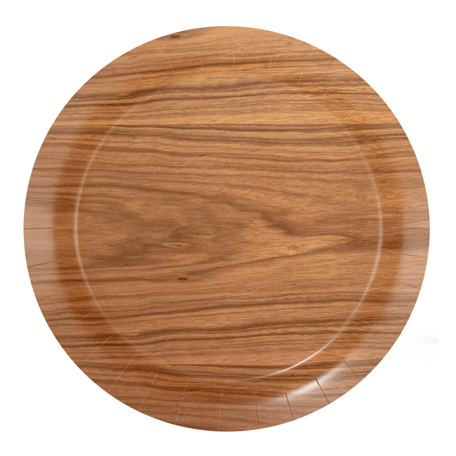 8 Piatti in legno 18 cm