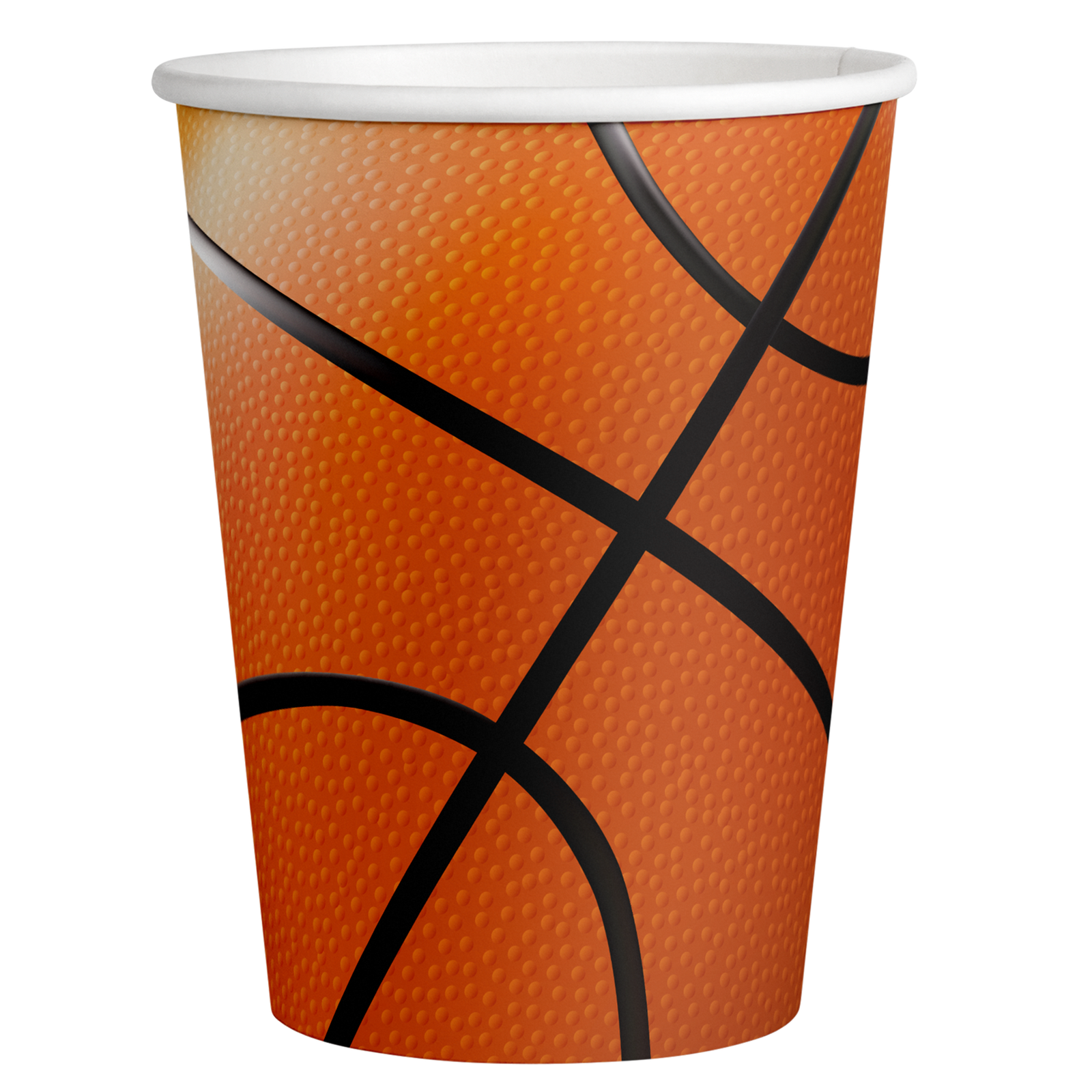 8 BICCHIERI 250 ML SPORT FANATIC BASKET