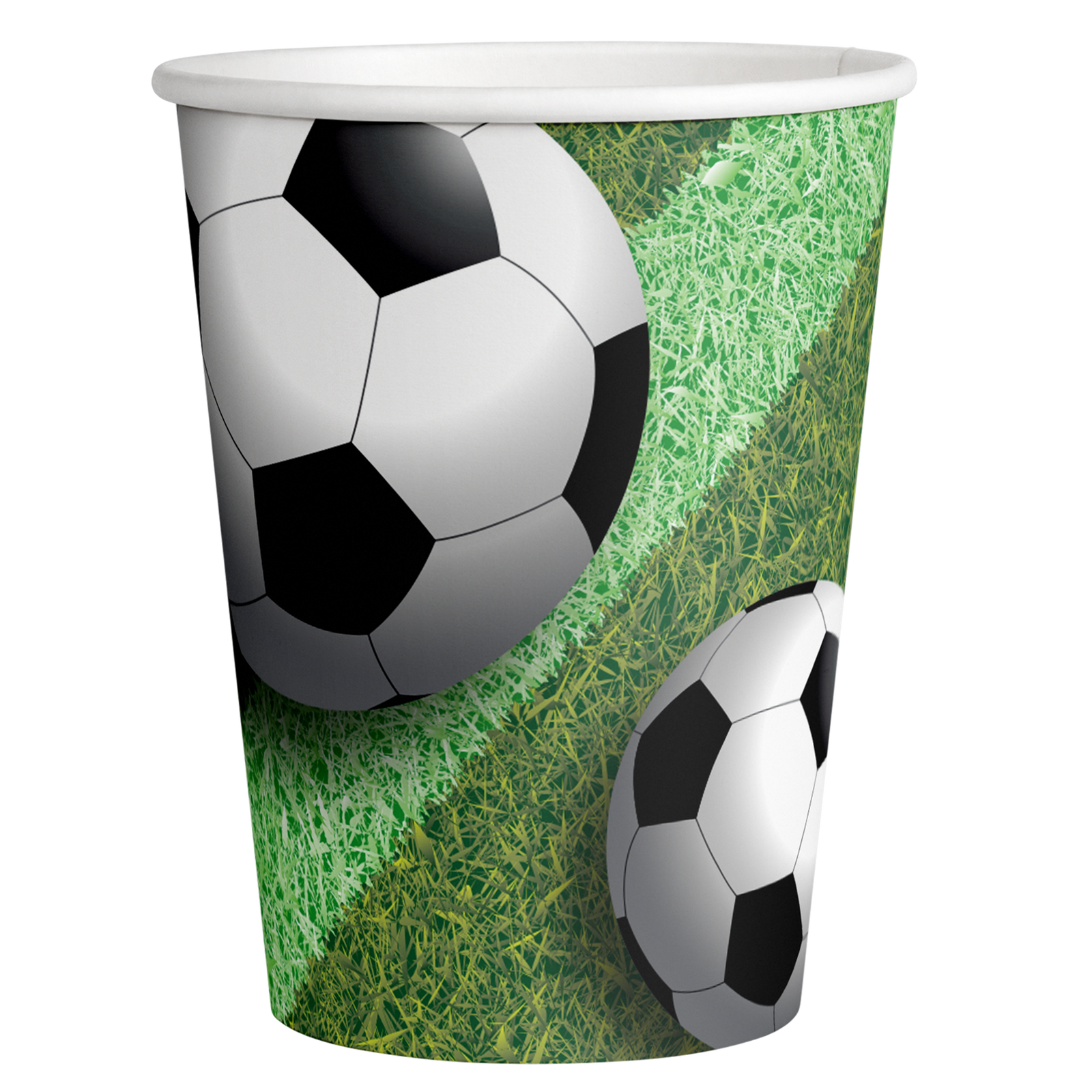 8 BICCHIERI DA CALCIO 250 ml