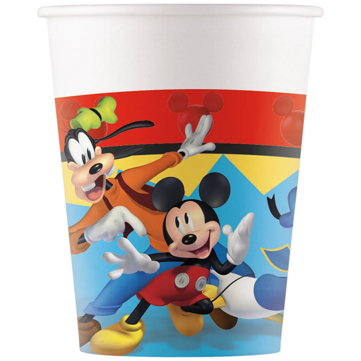 8 VASOS DE PAPEL MICKEY FUN