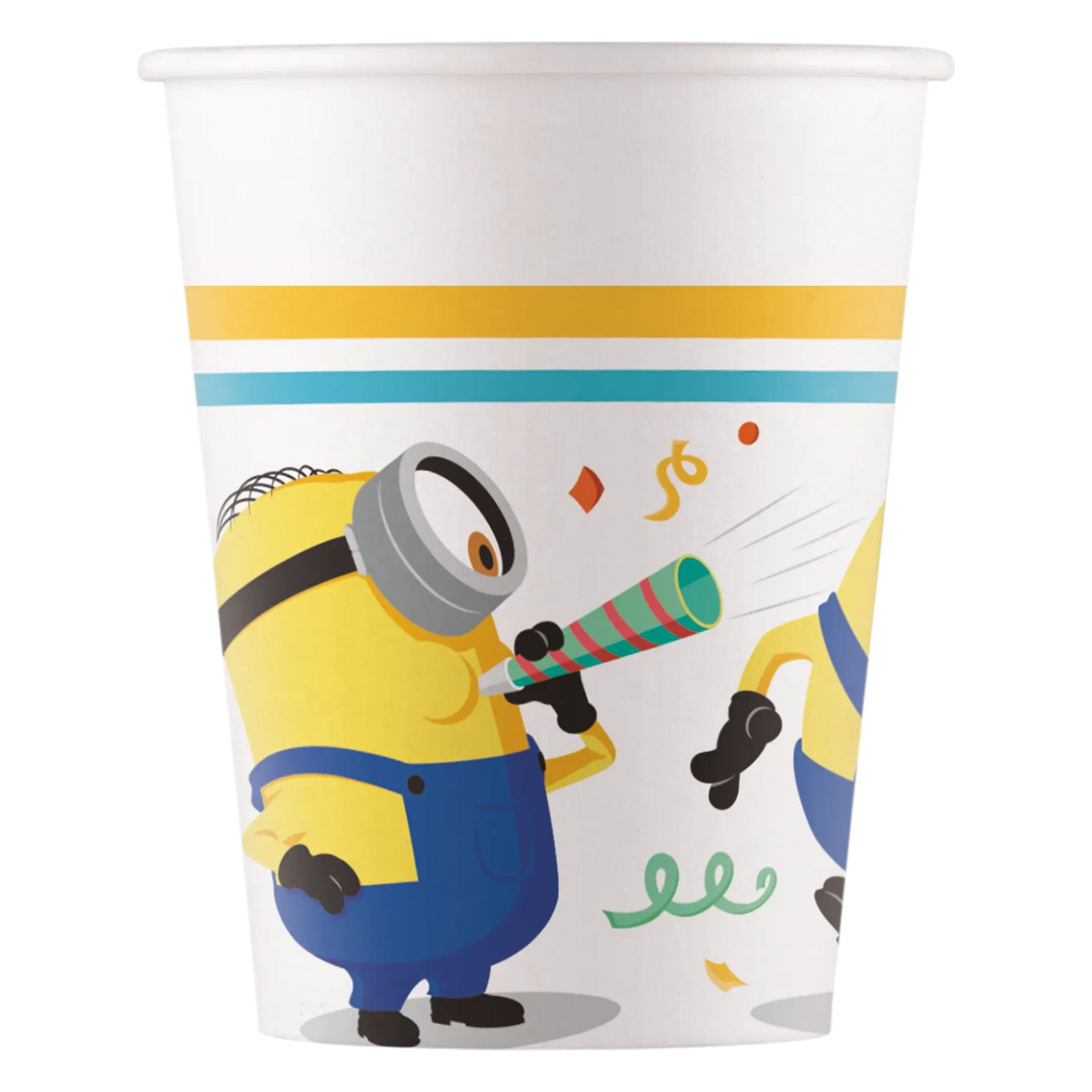 8 BICCHIERI DI CARTA MINIONS