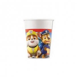 8 BICCHIERI DI CARTA PAW PATROL