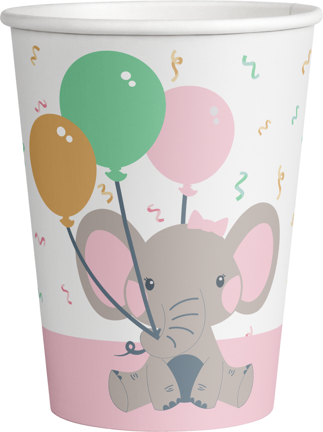 8 bicchieri Pink Elephant 250 ml
