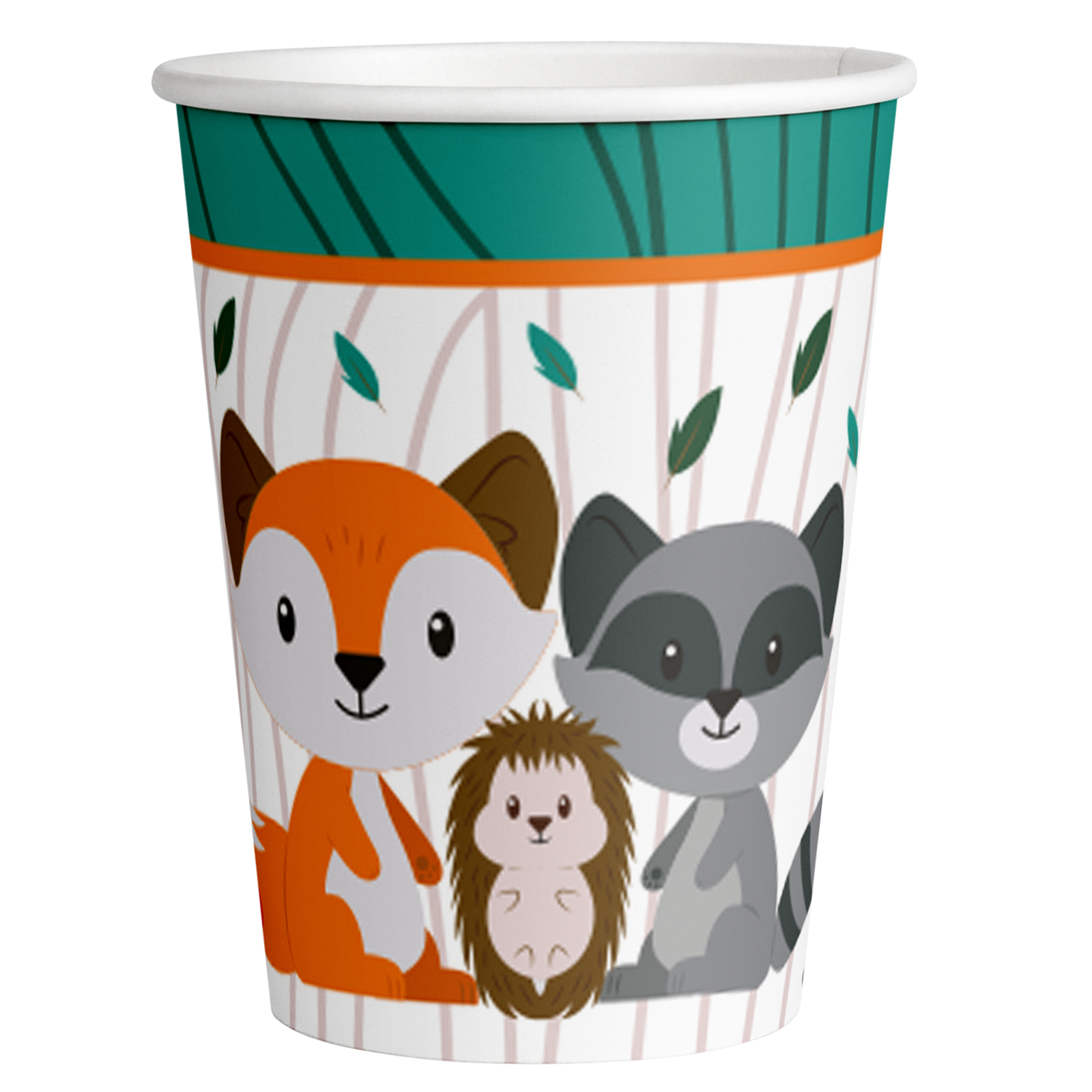 8 ANIMALI DELLA FORESTA Tazze da 250 ml
