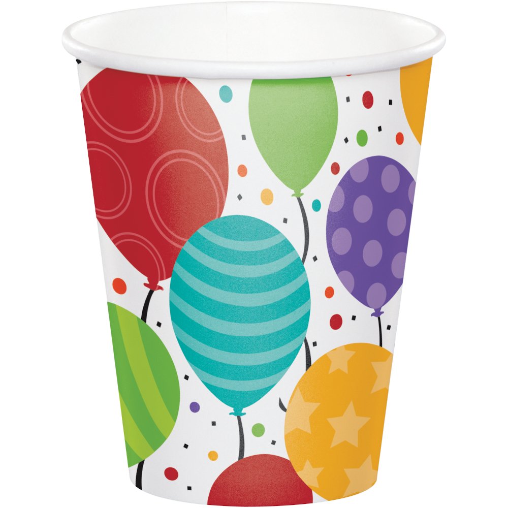 8 Bicchieri 236 ml PALLONCINI LUCENTI