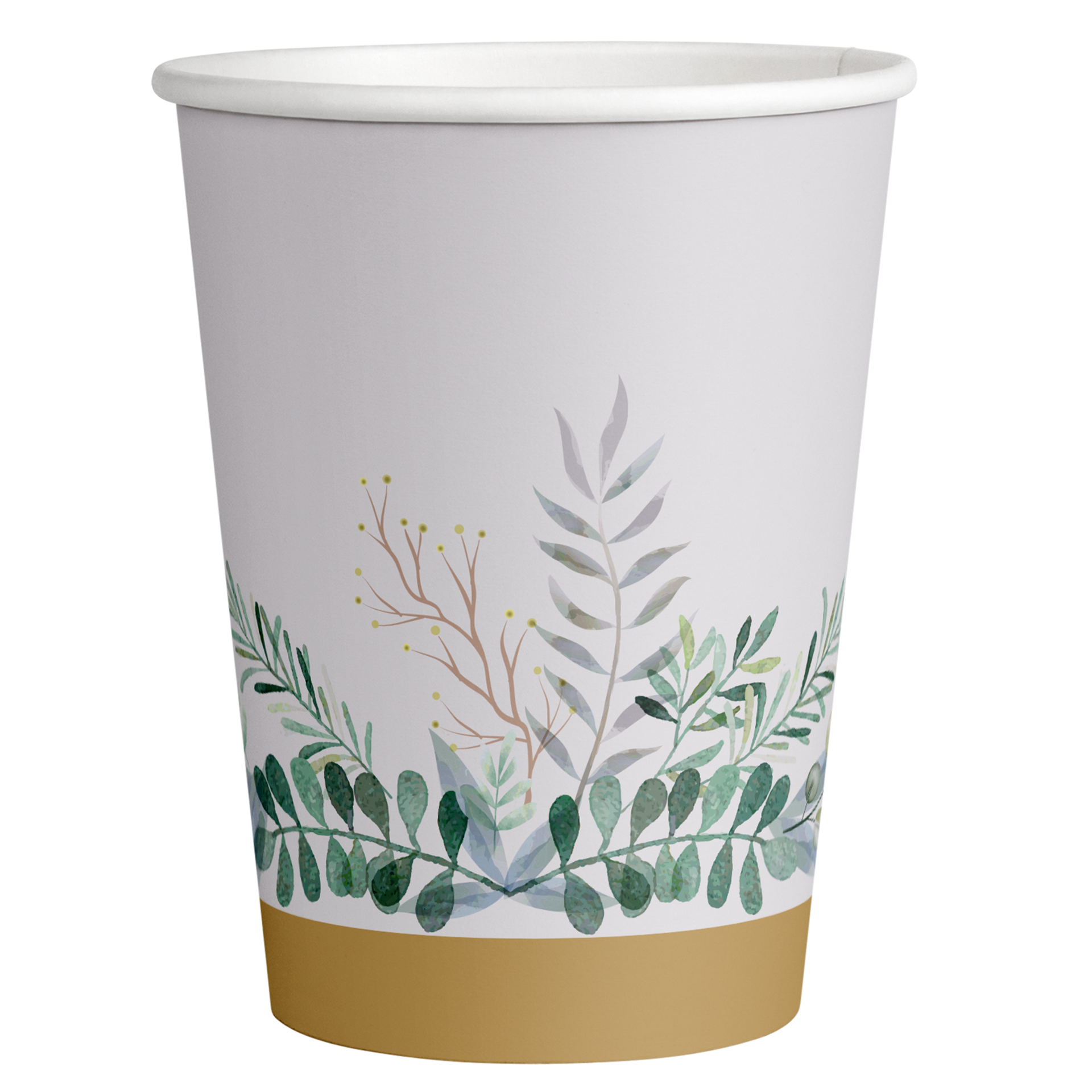 8 Vasos GREENERY 250 ml