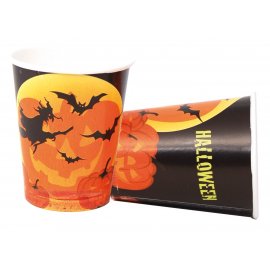 8 tazze di zucca di Halloween
