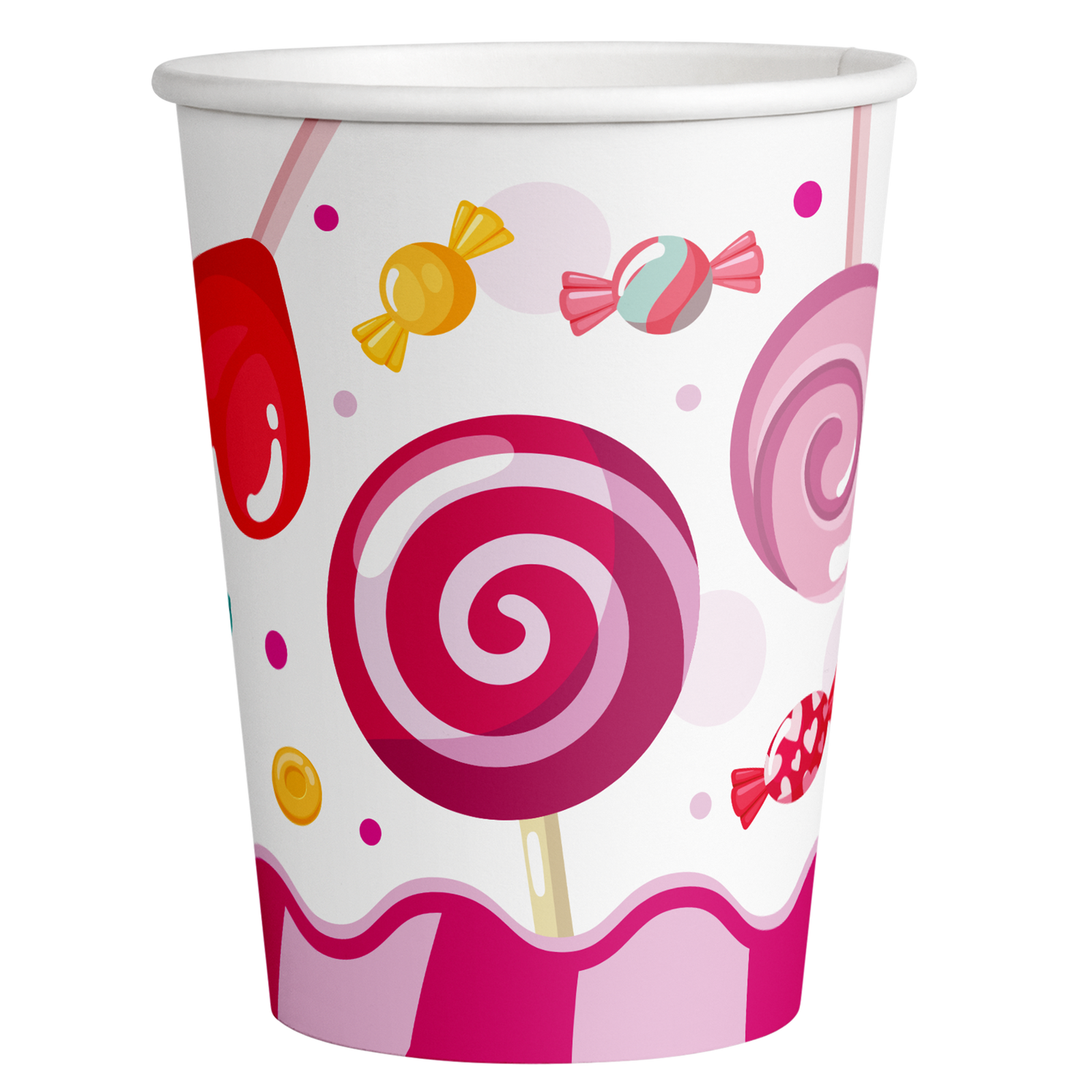 8 Bicchieri CANDY PARTY 250 ml
