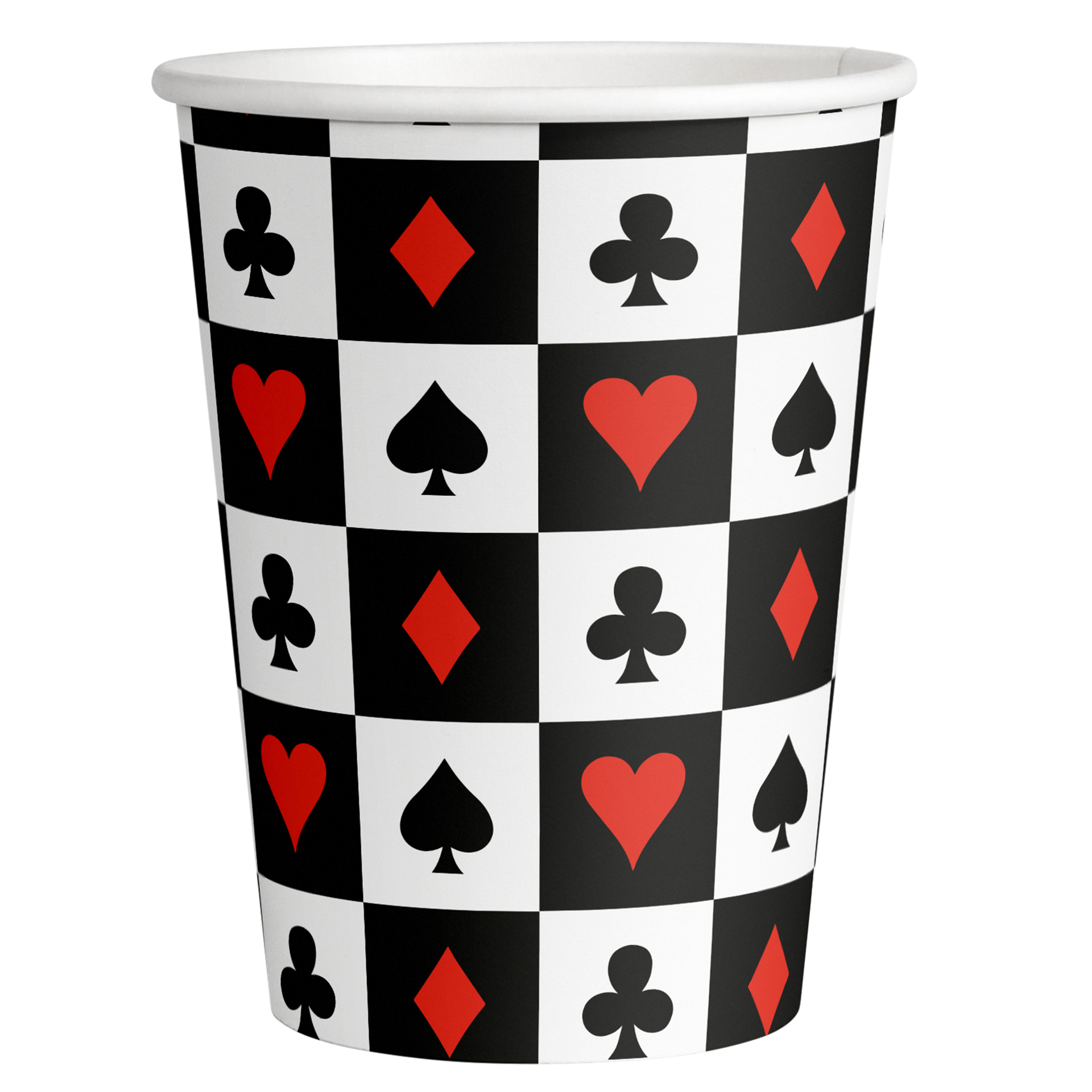 8 Vasos Casino 250 ml