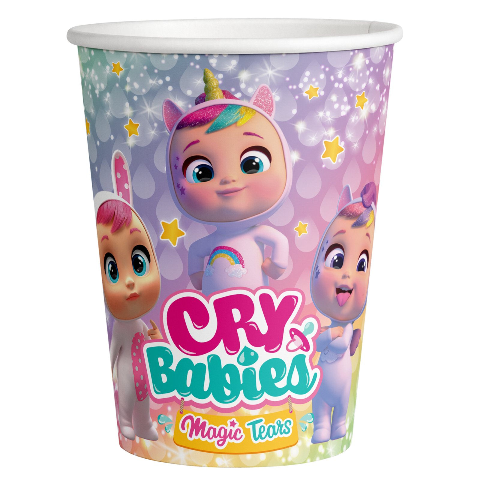 8 tazze Cry Babies da 250 ml