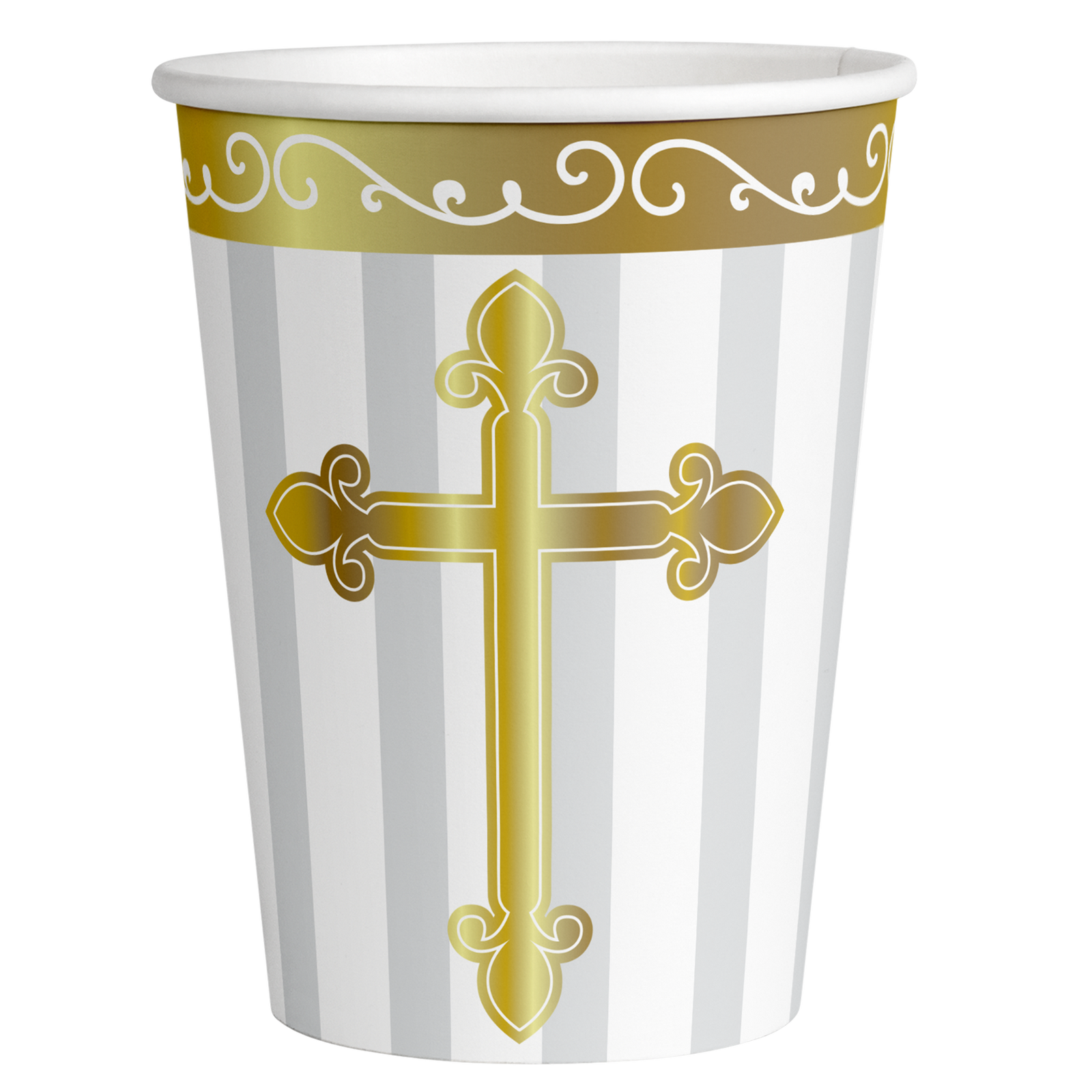 8 bicchieri Divinity Gold 250 ml