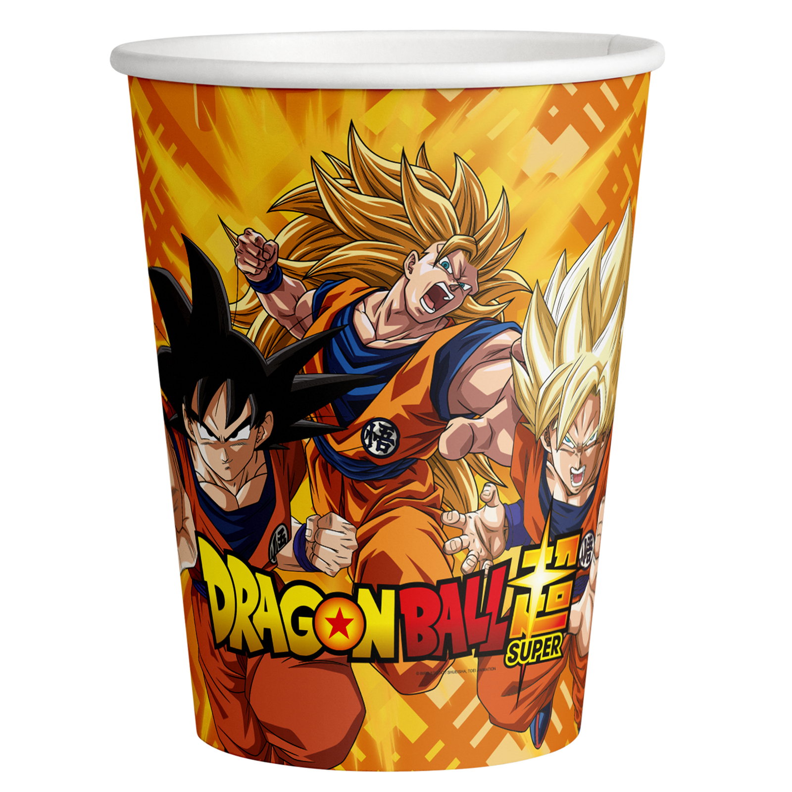 8 bicchieri Dragon Ball 250 ml