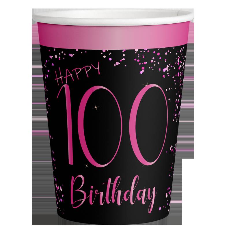 8 verres roses élégants 100 250 ml