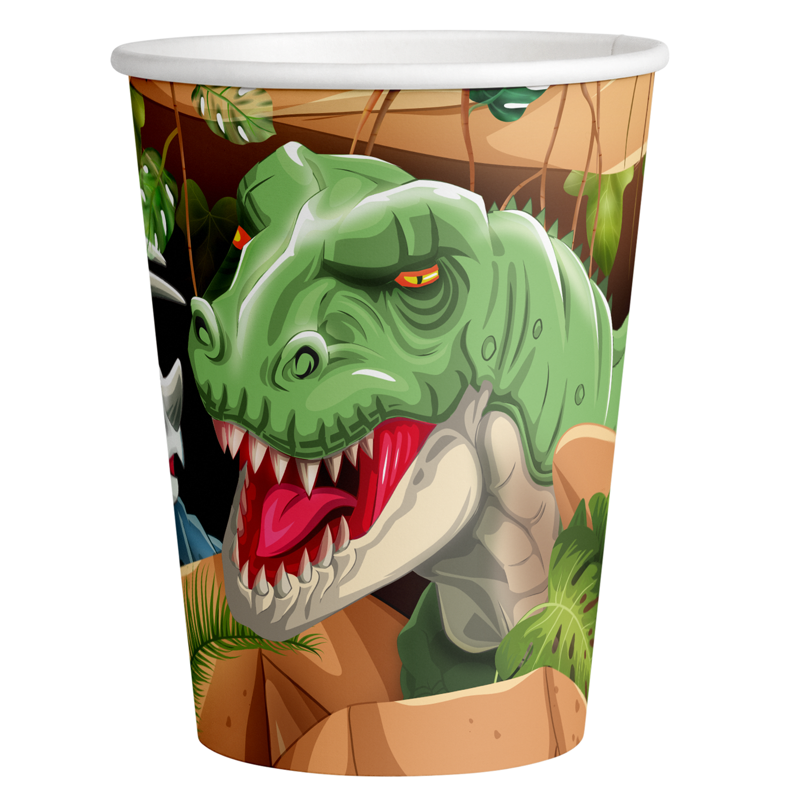 8 bicchieri Jurassic Dino da 250 ml