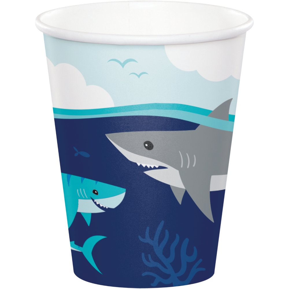 8 tazze SHARK PARTY