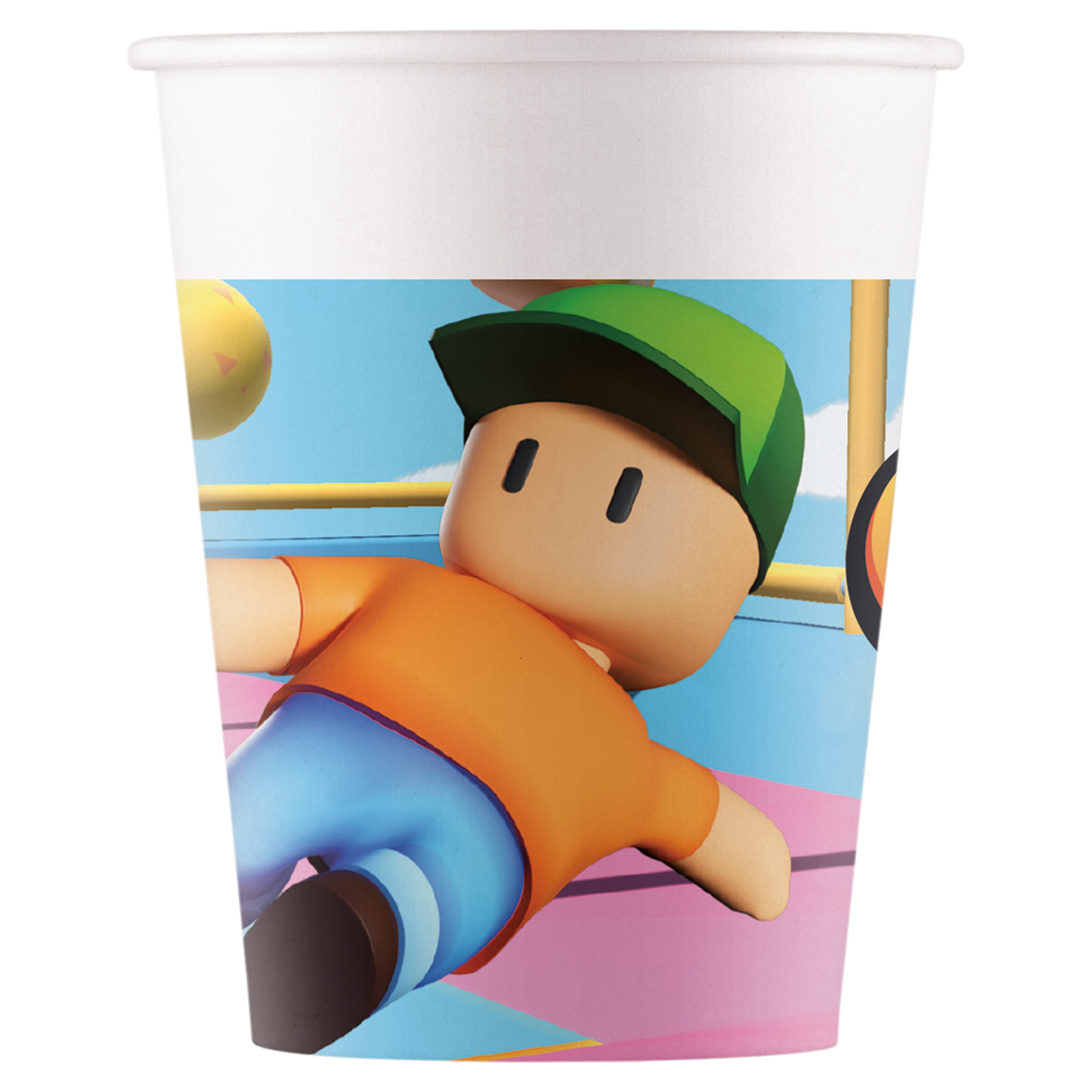 8 bicchieri Stumble Guys da 200 ml