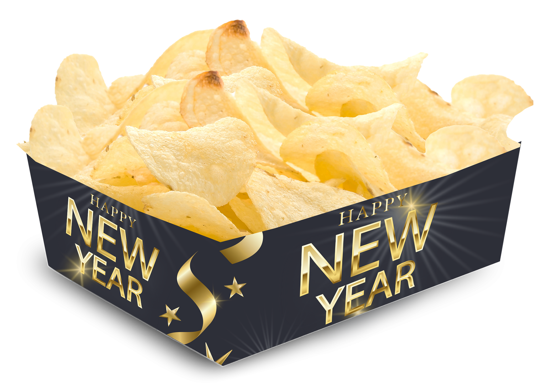 BANDEJA HAPPY NEW YEAR 15 x 11 x 6 cm