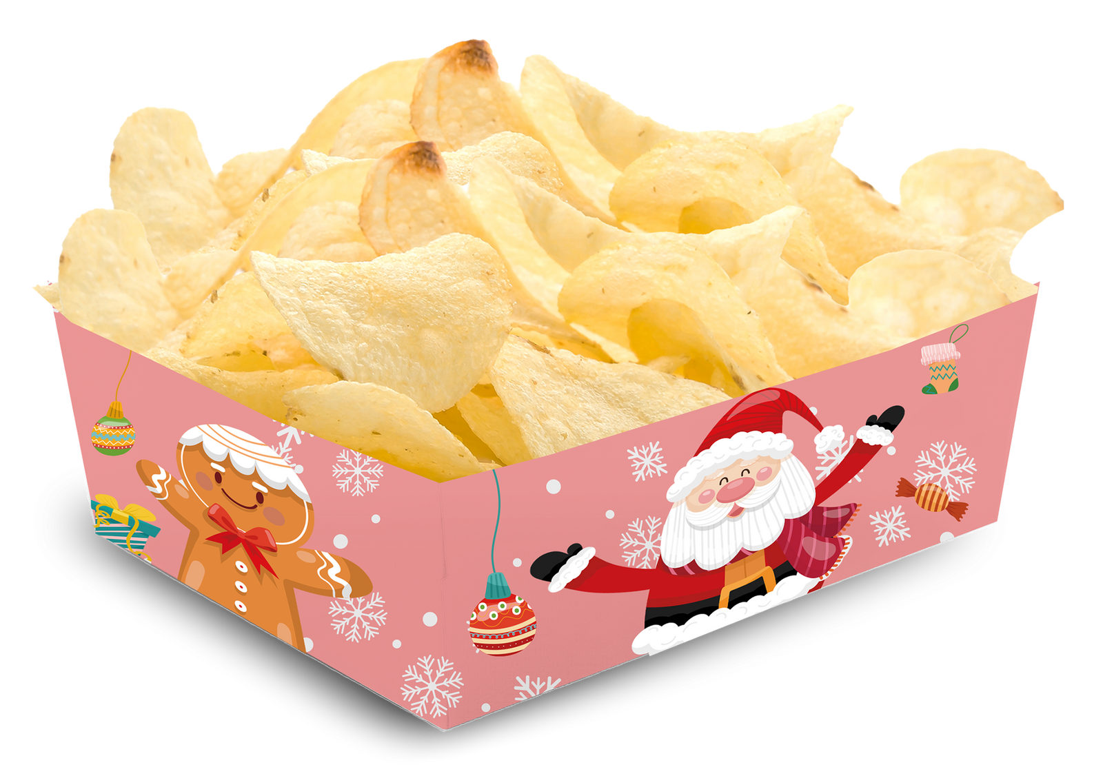Plateau de Noël Père Noël 15 x 11 x 6 cm