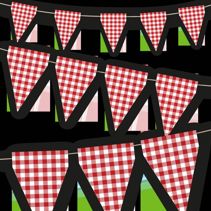 Banderin Picnic 3 metros