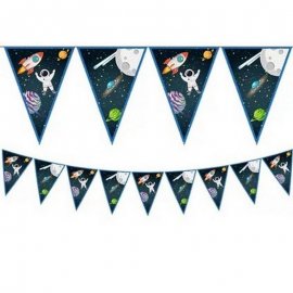 STRISCIONE SPAZIALE RAZZO