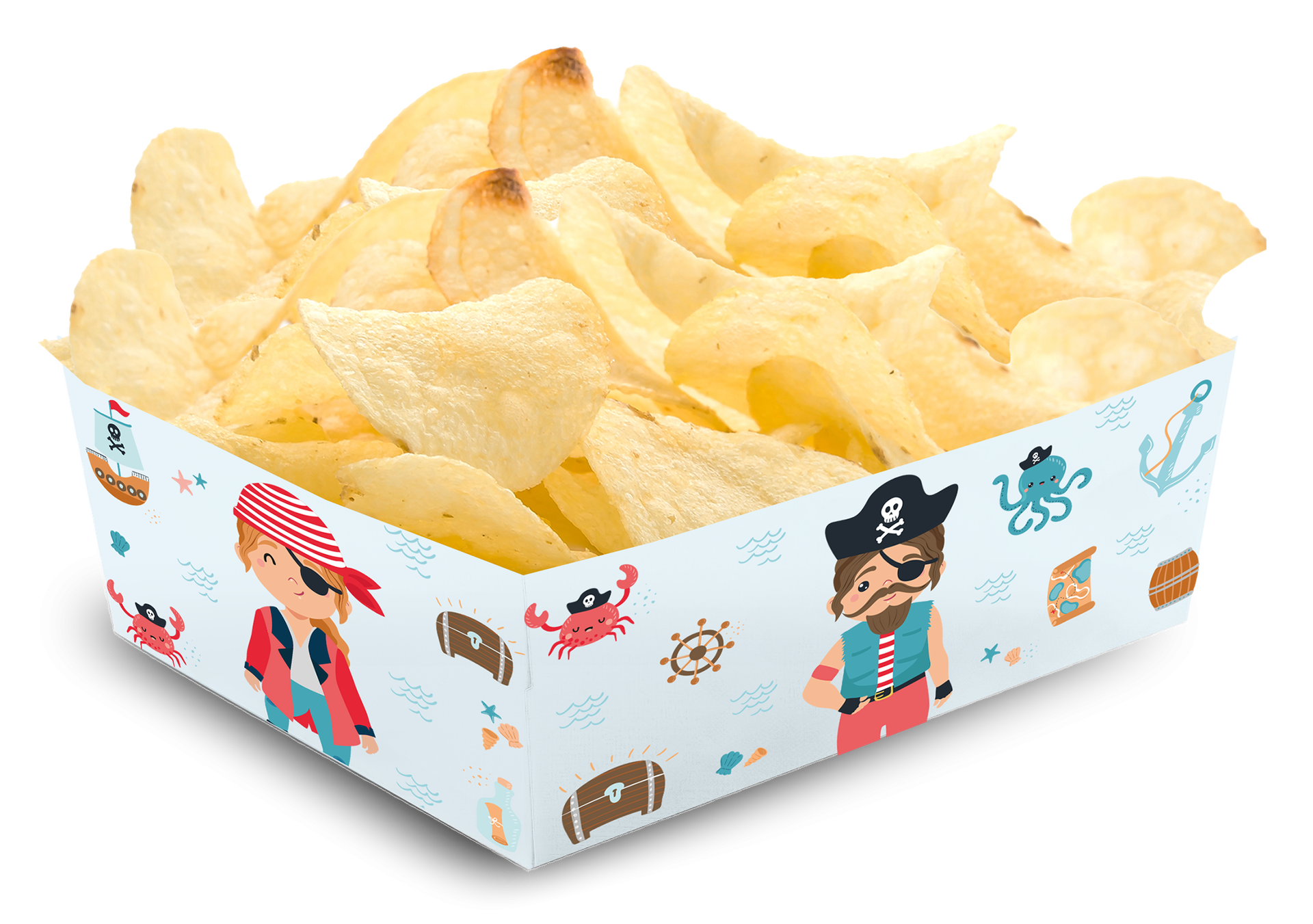 Badeja Pirate Party 15 x 11 x 6 cm