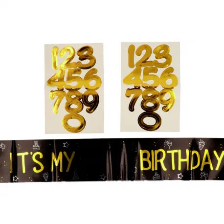 Fascia di compleanno personalizzata