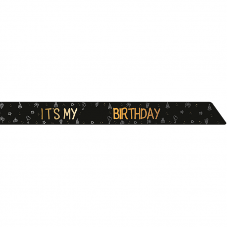 Fascia di compleanno personalizzata