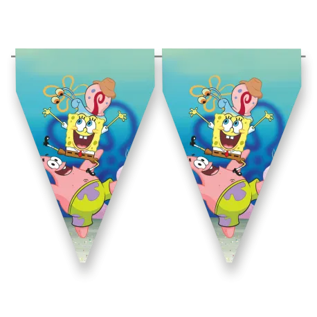 Banderin Bob Esponja 3 m