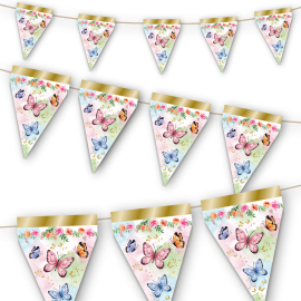 Guirlande de papillons pour fête