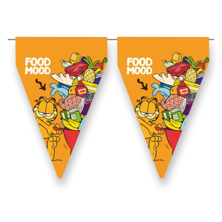 Banderin Garfield 3 m